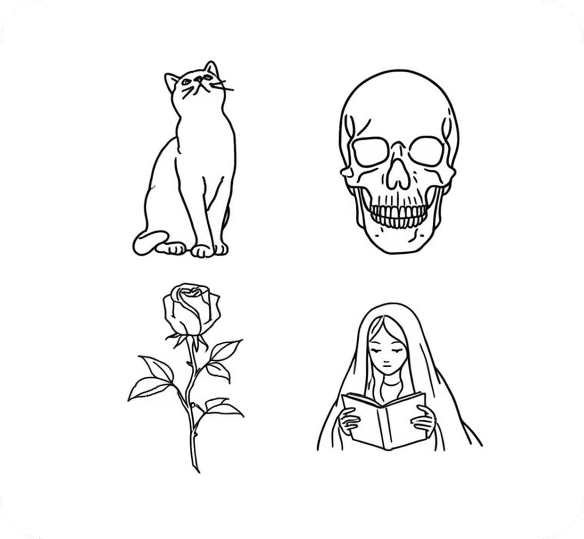 generador gratuito de arte lineal AI