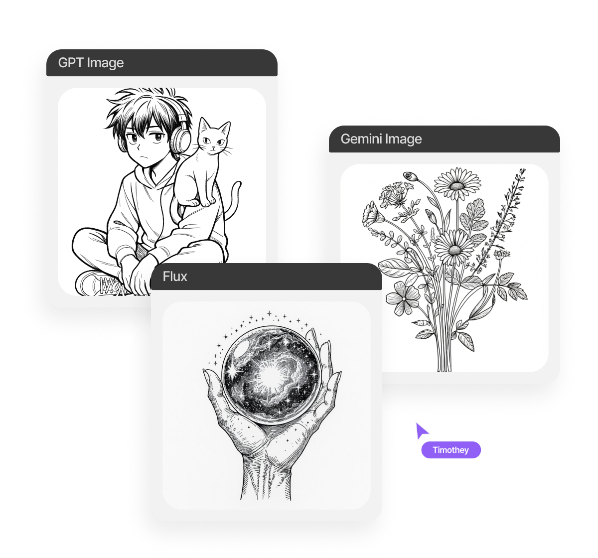 free AI line art generator