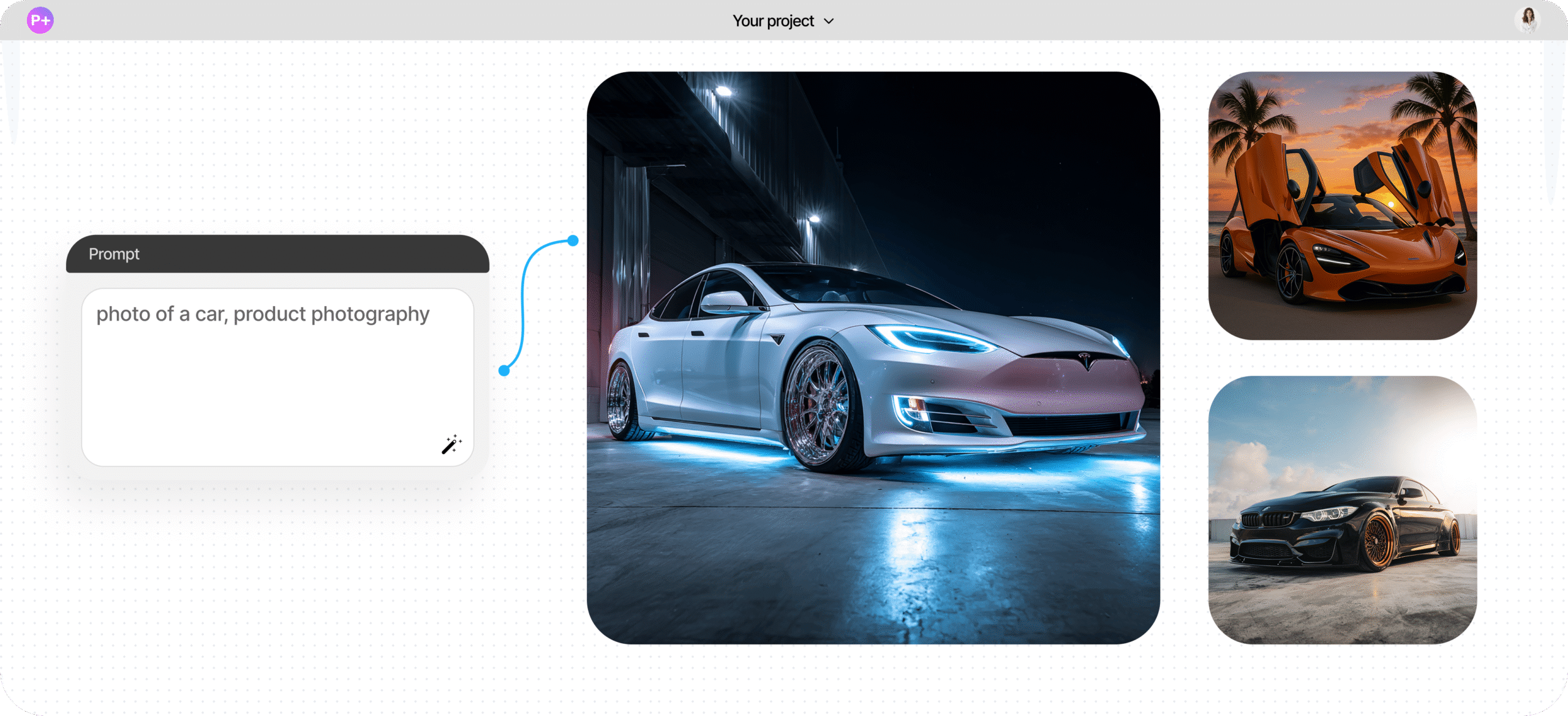 Free AI car generator