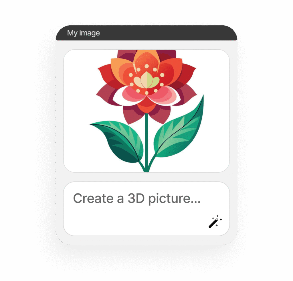 2D to 3D Image Converter | Free AI Tool to Convert Pictures to 3D Models