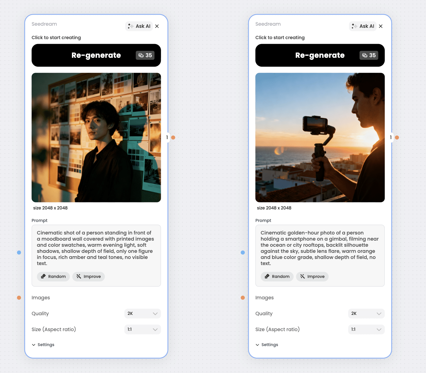 AI increases marketing throughput and the number of experiments per month.
