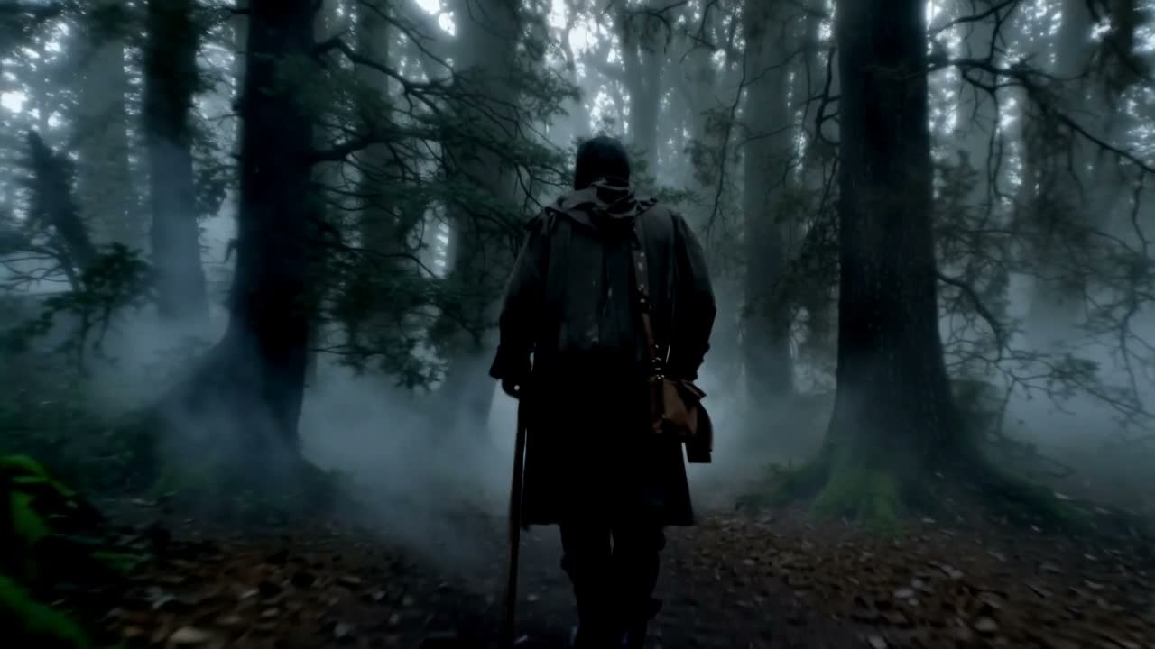 Runway-generated forest wanderer frame used as featured image