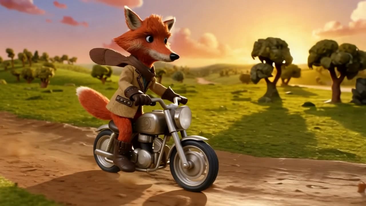 Runway AI video generation cover image extracted from a stylized stop-motion fox example