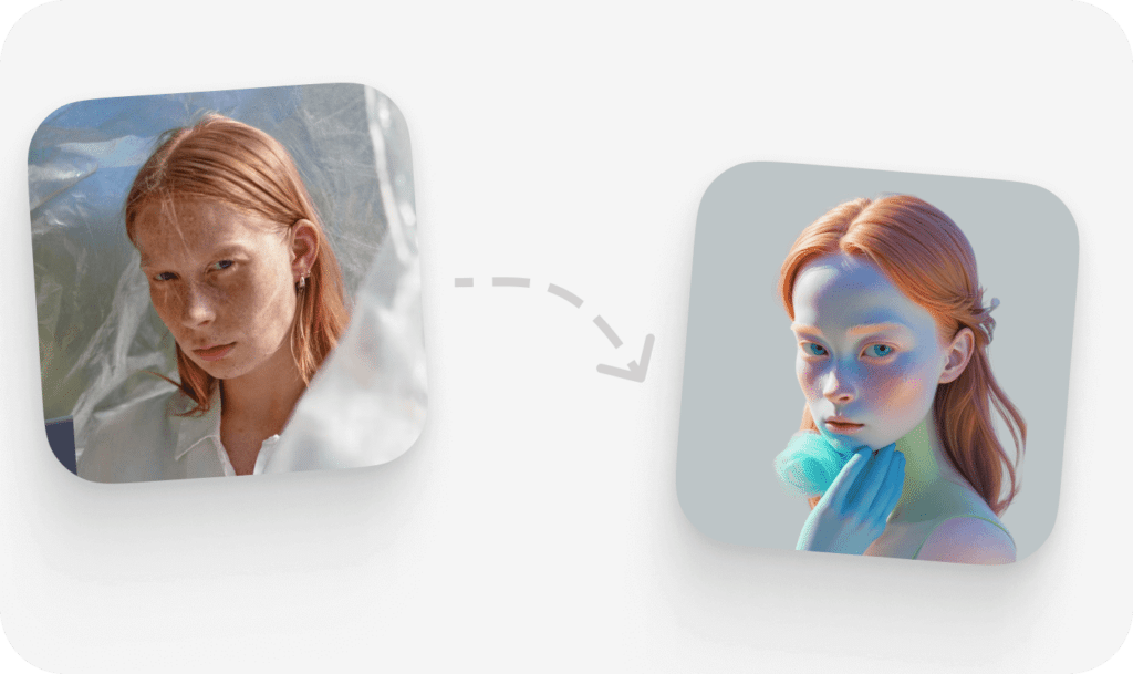 AI-аватар: Disney Pixar