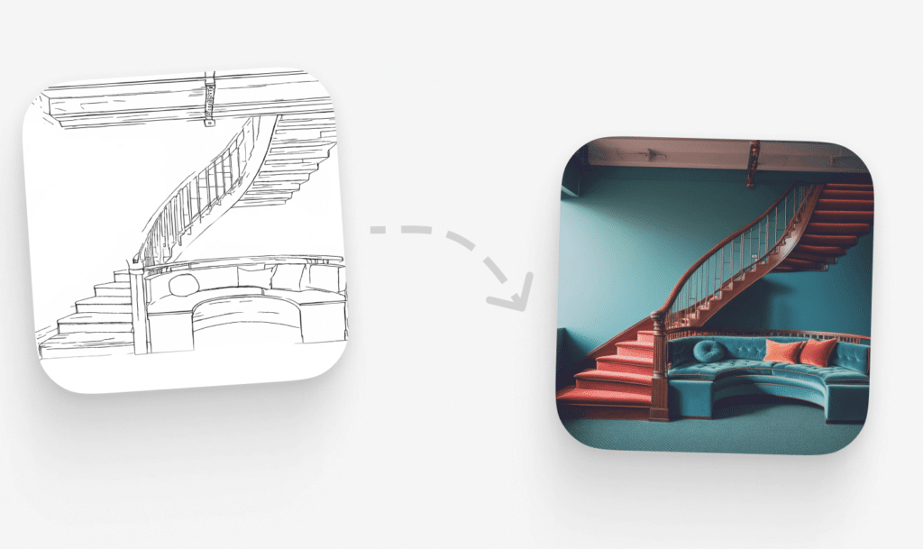 Interior Design from Sketch