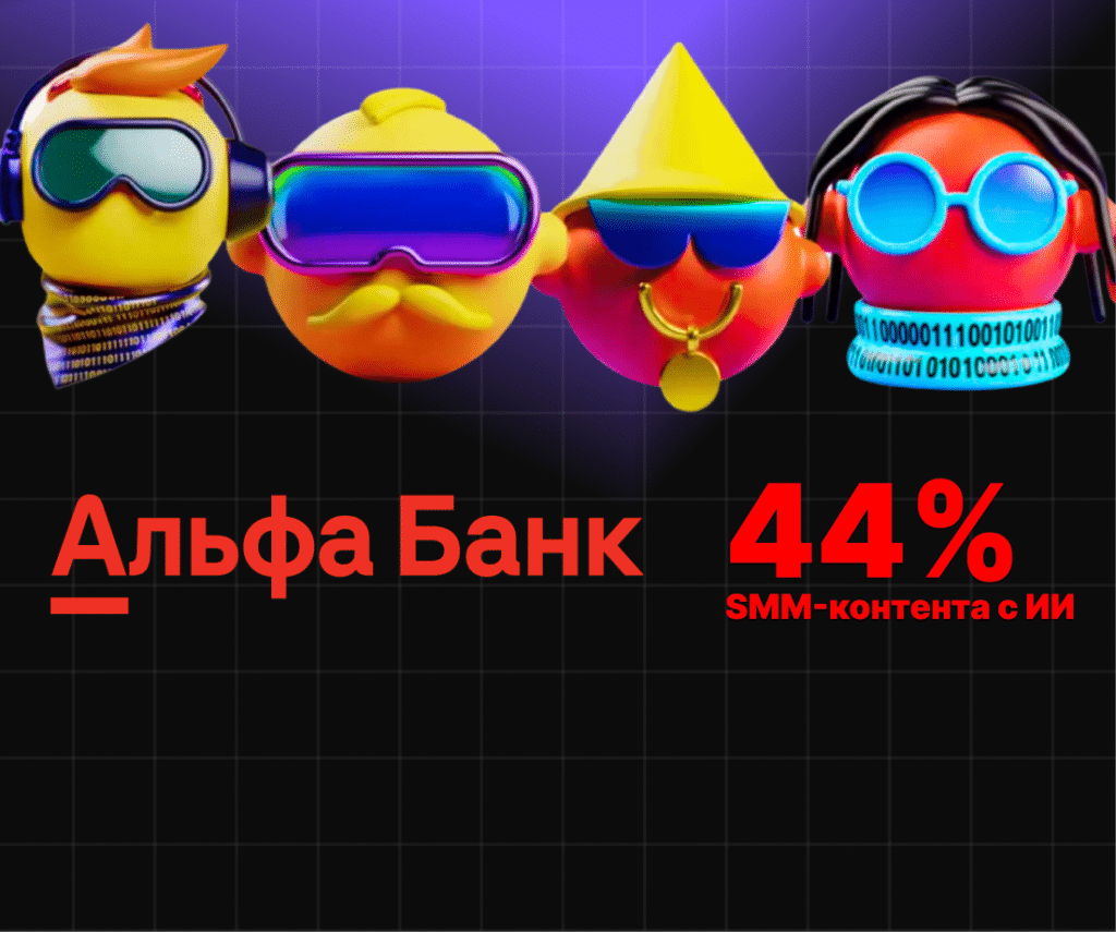 44% of SMM content created using AI